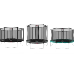 Berg Trampolin Favorit inkl. Sicherheitsnetz Comfort