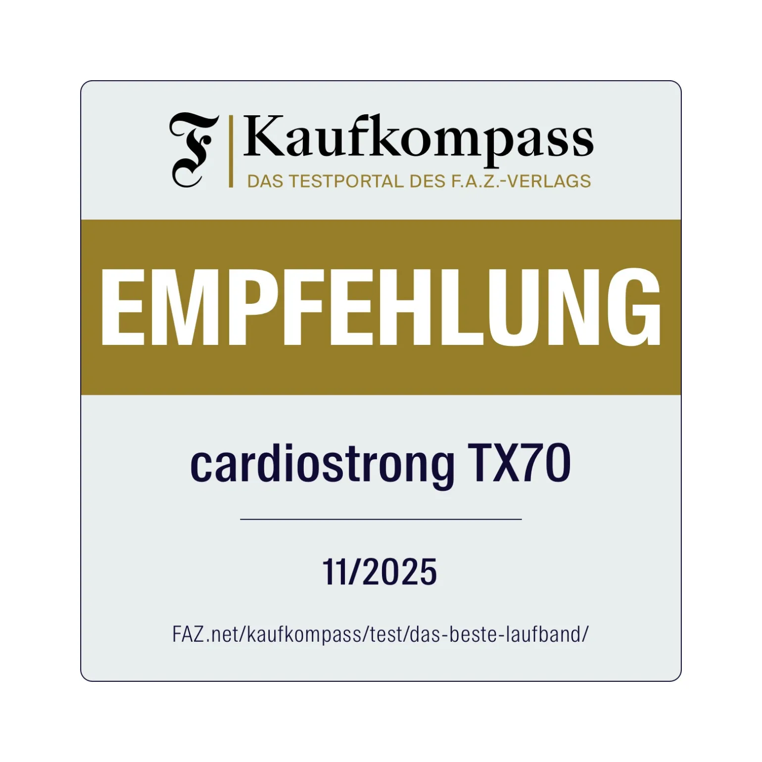 cardiostrong Laufband TX70