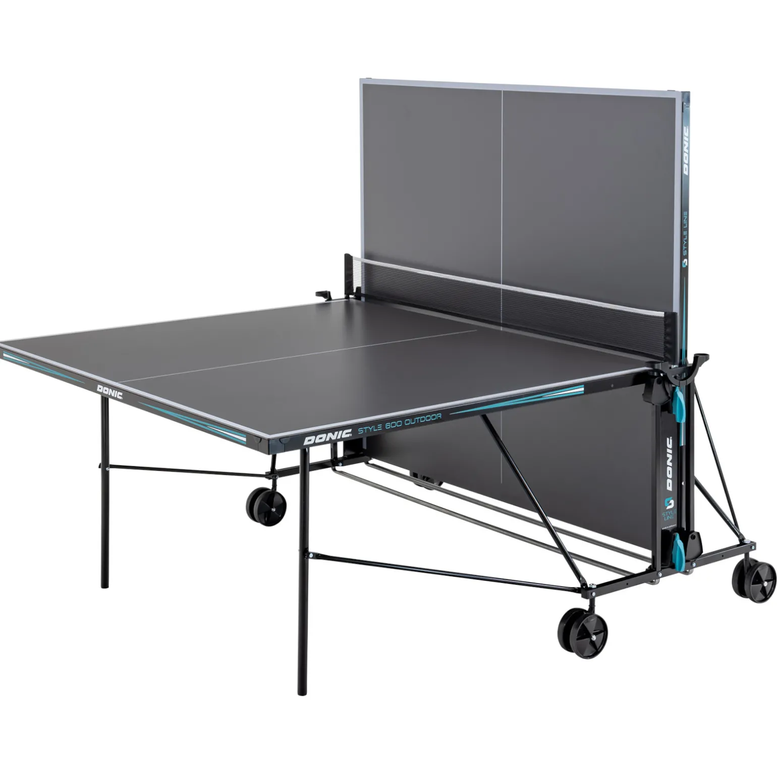 Donic Outdoor Tischtennisplatte Style 600 inkl. Zubehör