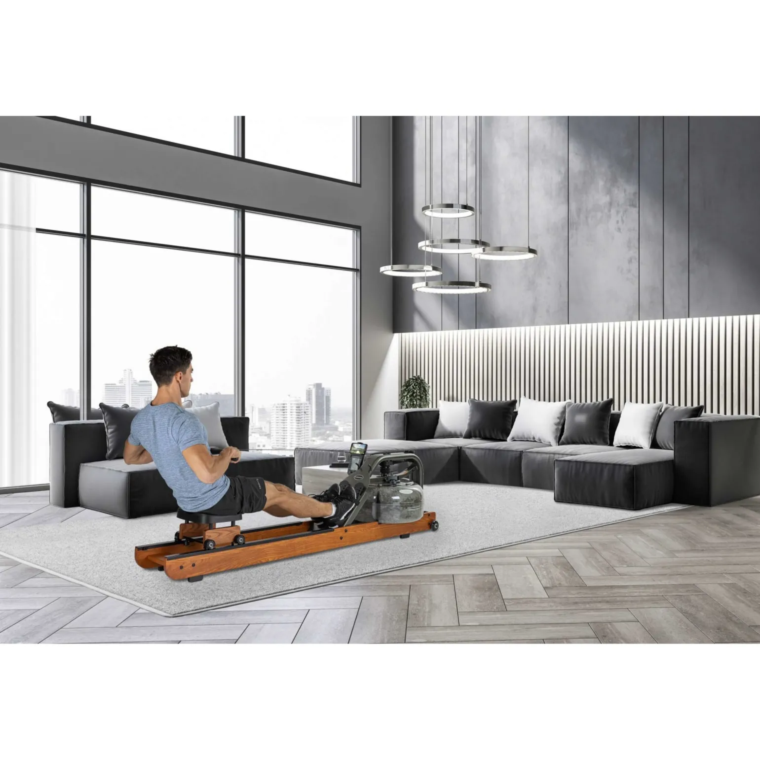 Fluid Rower Rudergerät Apollo Pro V