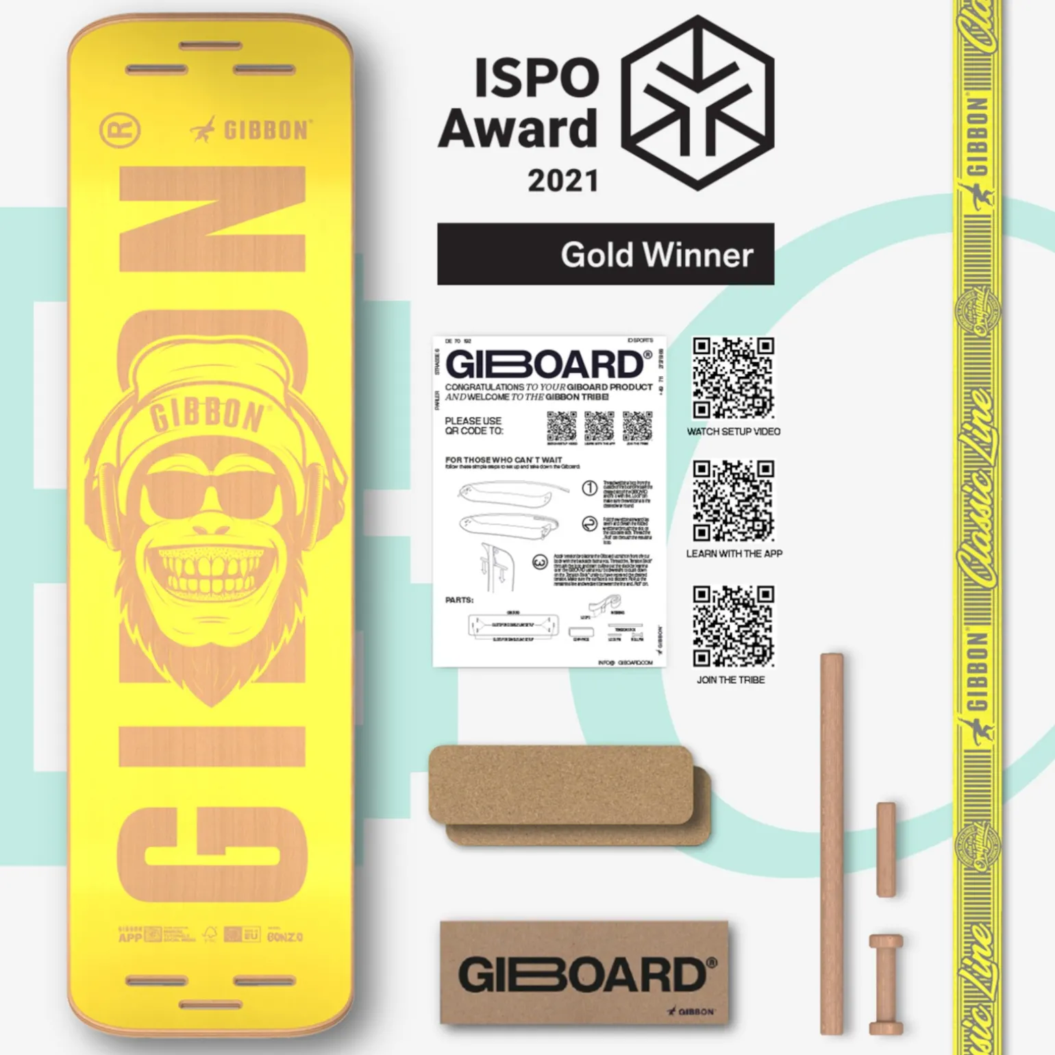 Gibbon Giboard Set