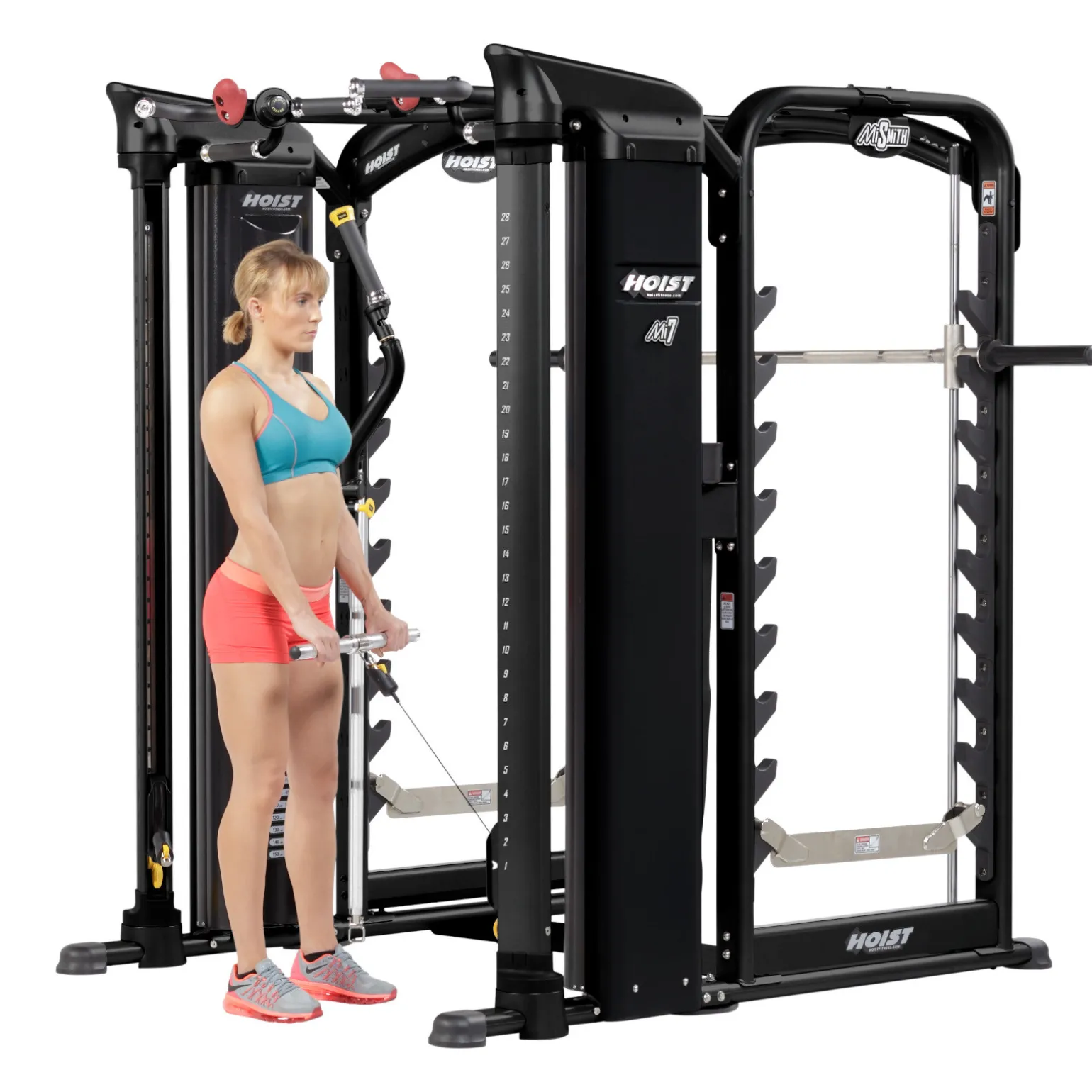 Hoist Fitness Kraftstation Mi7 Smith Ensemble