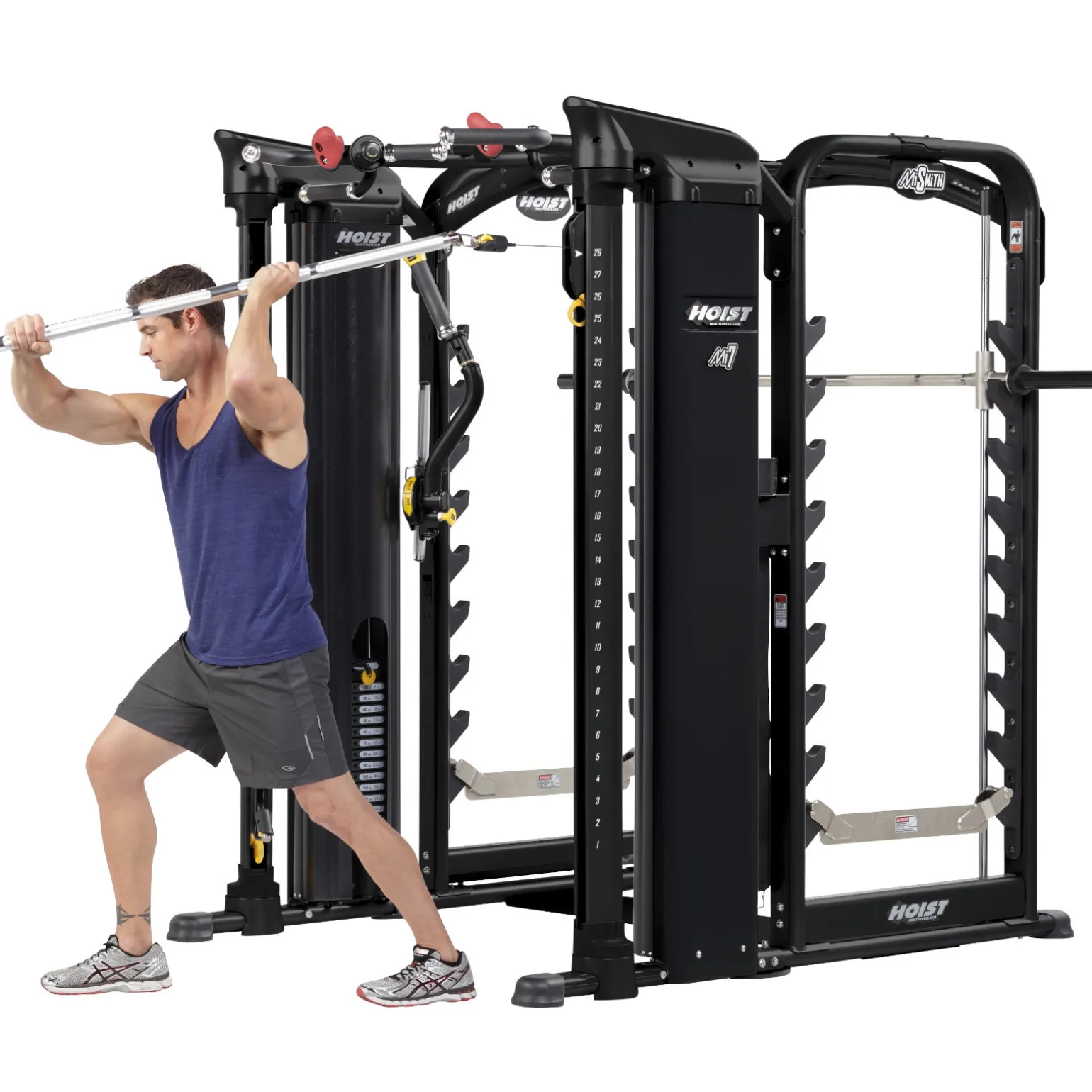 Hoist Fitness Kraftstation Mi7 Smith Ensemble