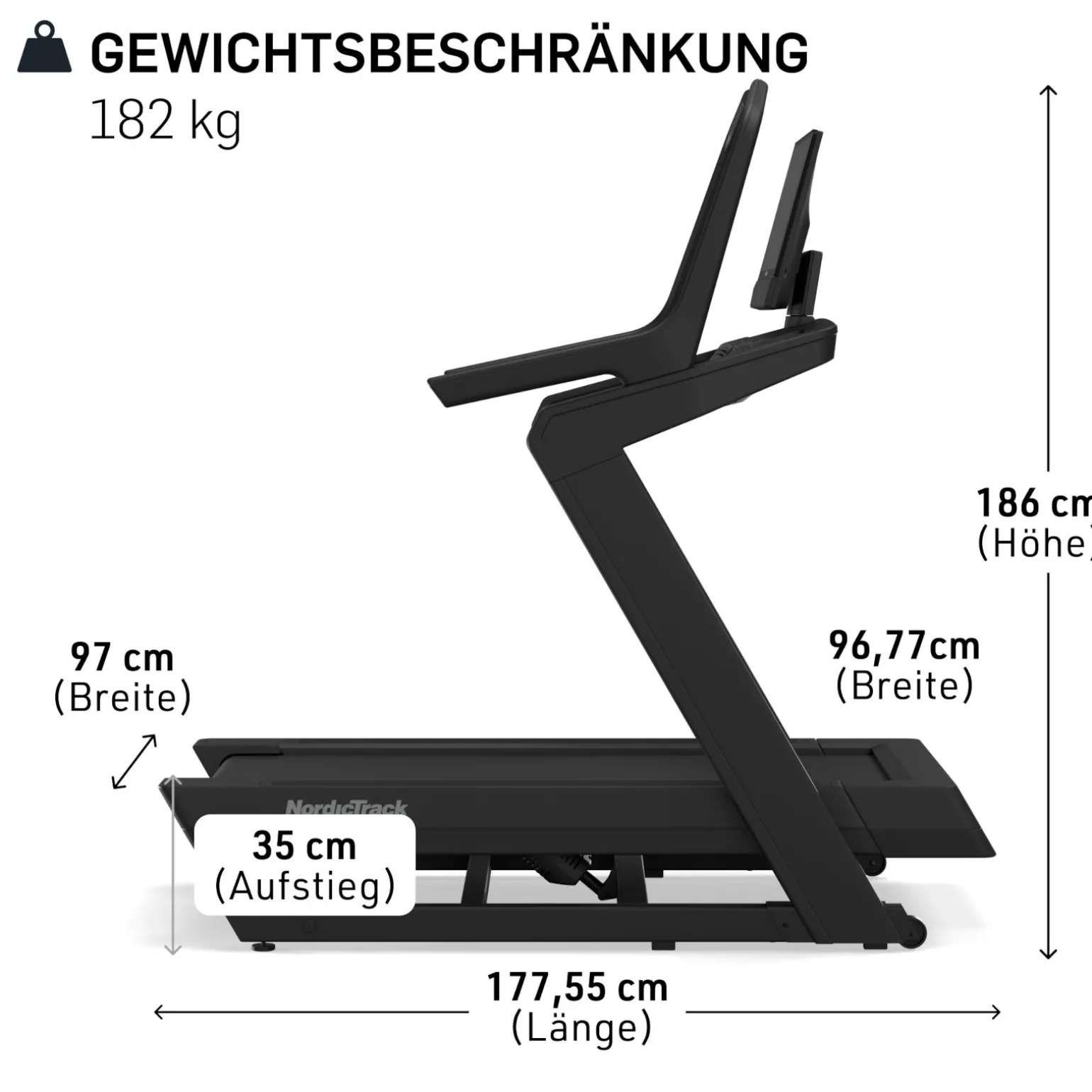 NordicTrack Incline Laufband X16