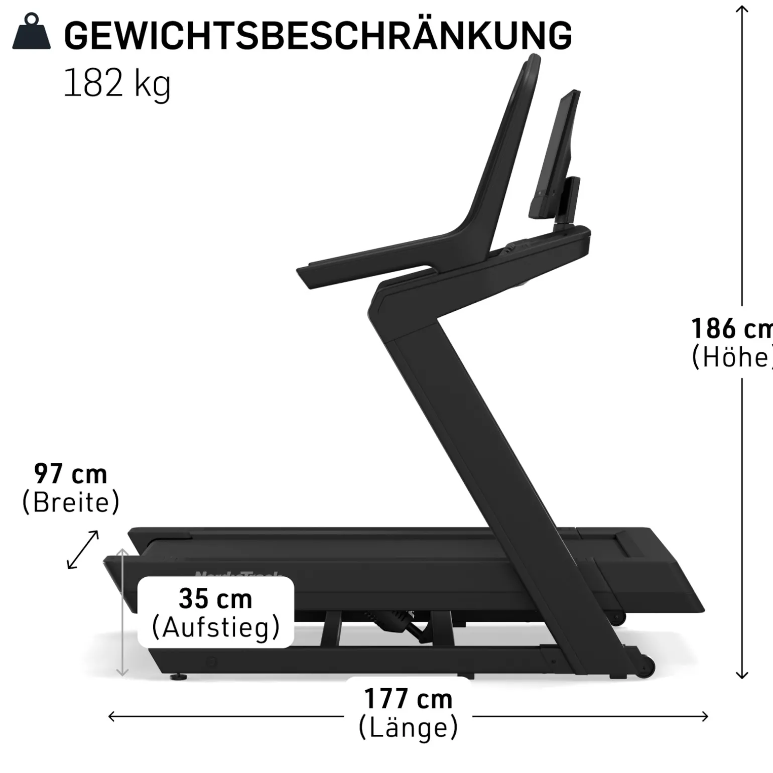 NordicTrack Incline Laufband X24