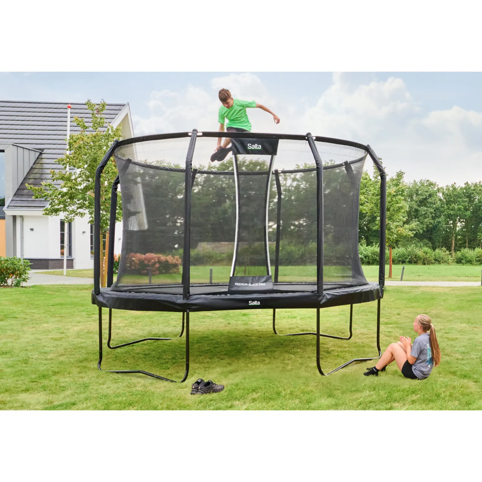 Salta Trampolin Premium Black Pro