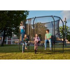 Salta Trampolin Premium Black rechteckig