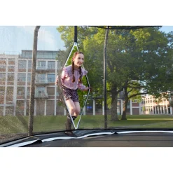 Salta Trampolin Premium Black rechteckig