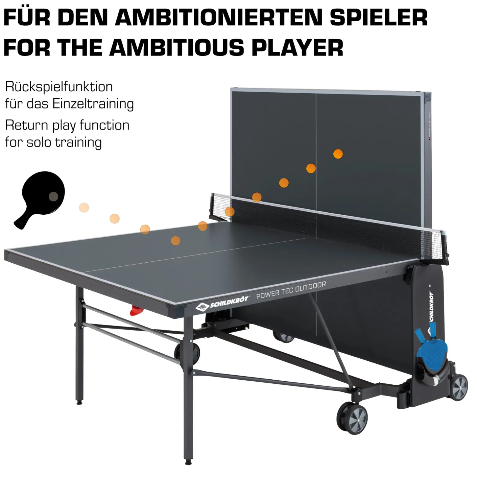 Schildkröt Outdoor Tischtennisplatte PowerTec