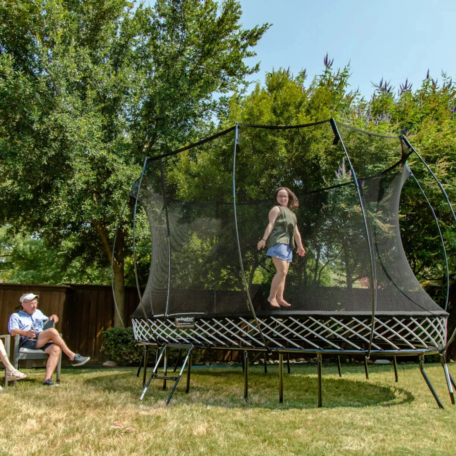 Springfree Trampolin O77