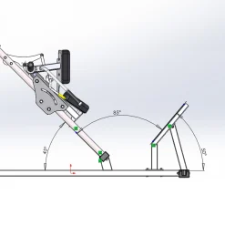 Taurus Kniebeugemaschine IFP | Hack Squat