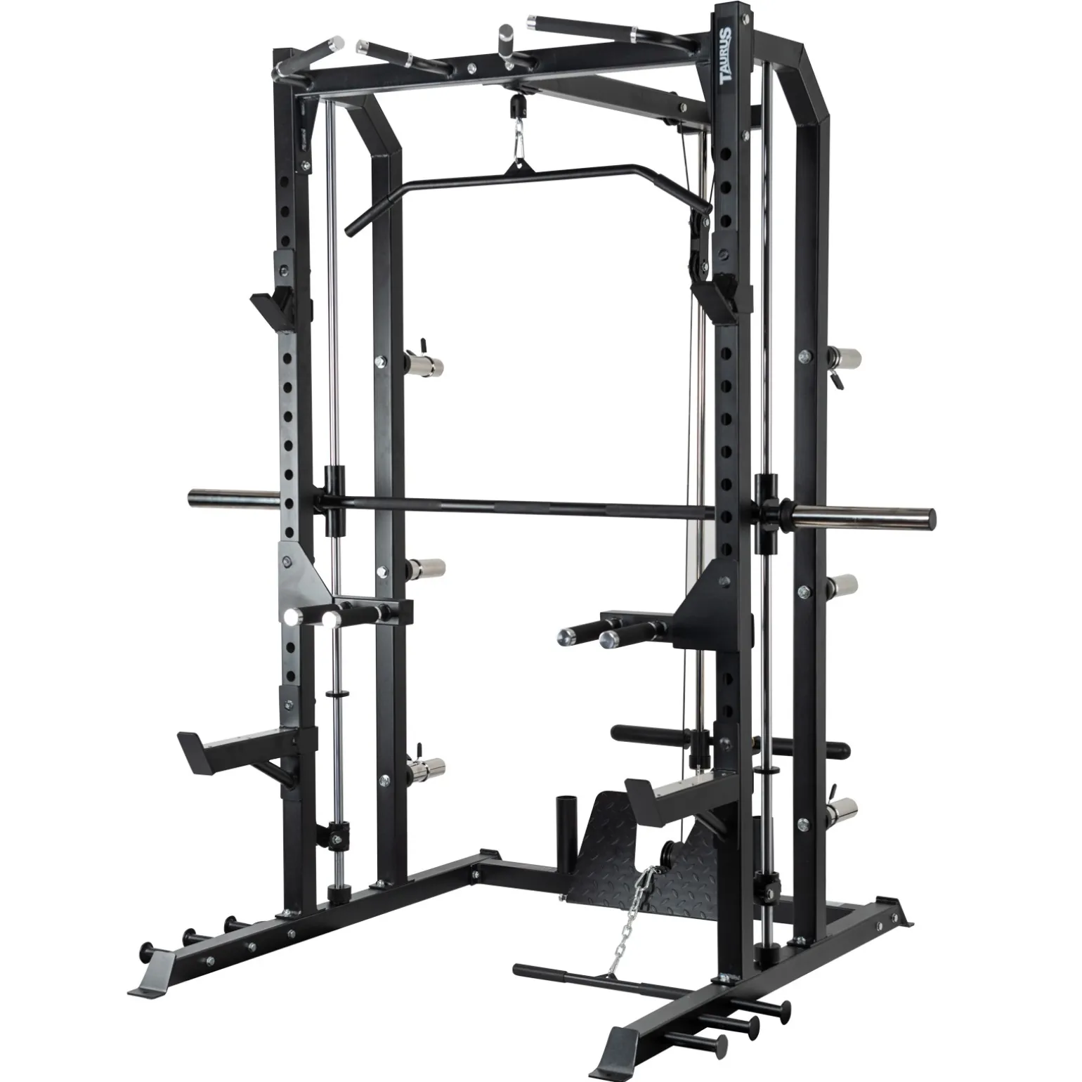 Taurus MS15 Pro Half Rack mit Smith und Kabelzug