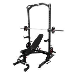 Taurus Squat Rack inkl. Taurus Hantelbank B990 F.I.D.